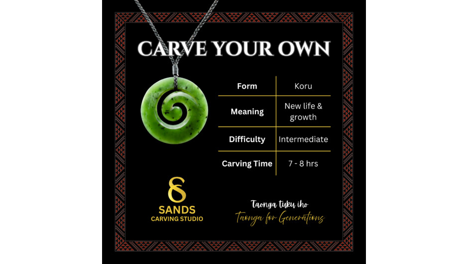 Carve Your Own Koru - information