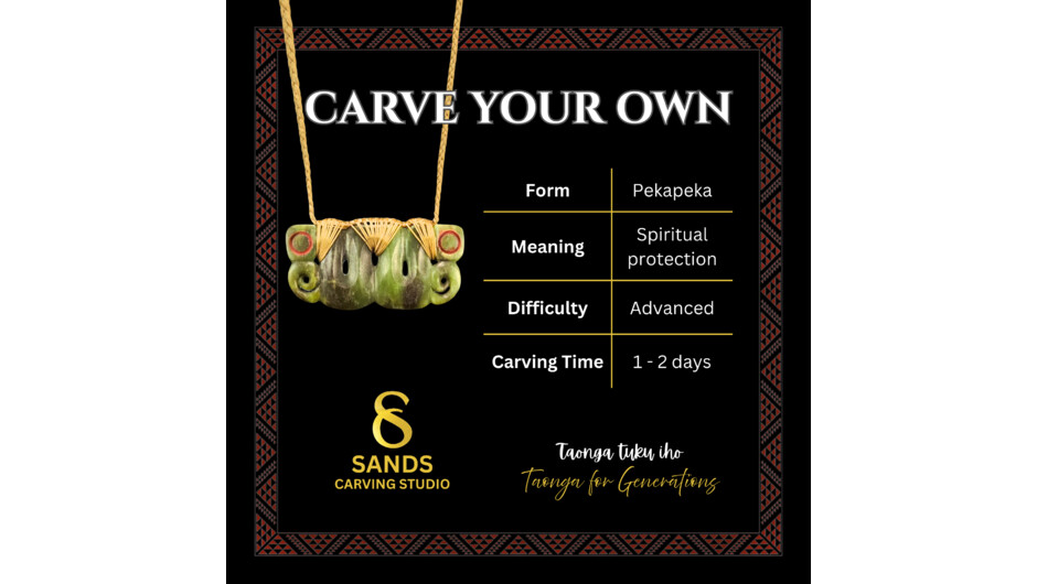 Carve Your Own Pekapeka - information