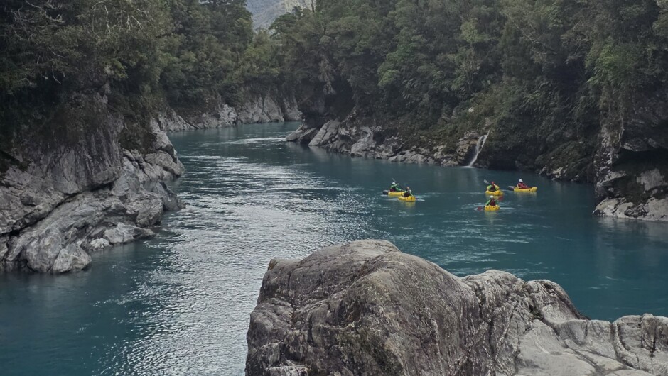 Experience a unique perspective of Hokitika Gorge