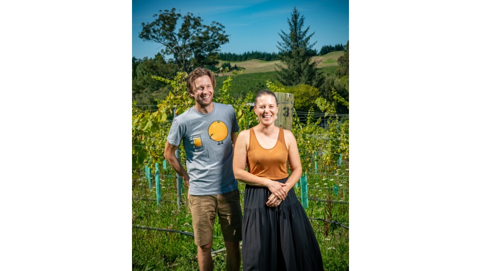 Mark &amp; Sophie McGill.  Your hosts, winemakers and owners