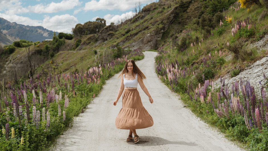 Lupins by Skippers Road