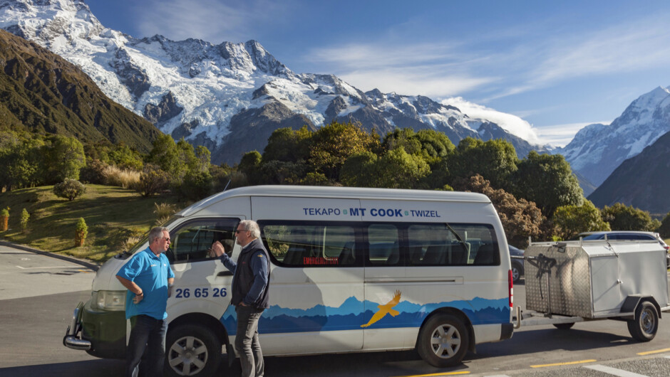 Start your Alps 2 Ocean adventure at Aoraki Mt Cook Village