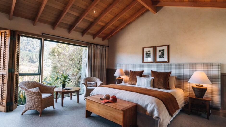 Poronui Superior Lodge Room