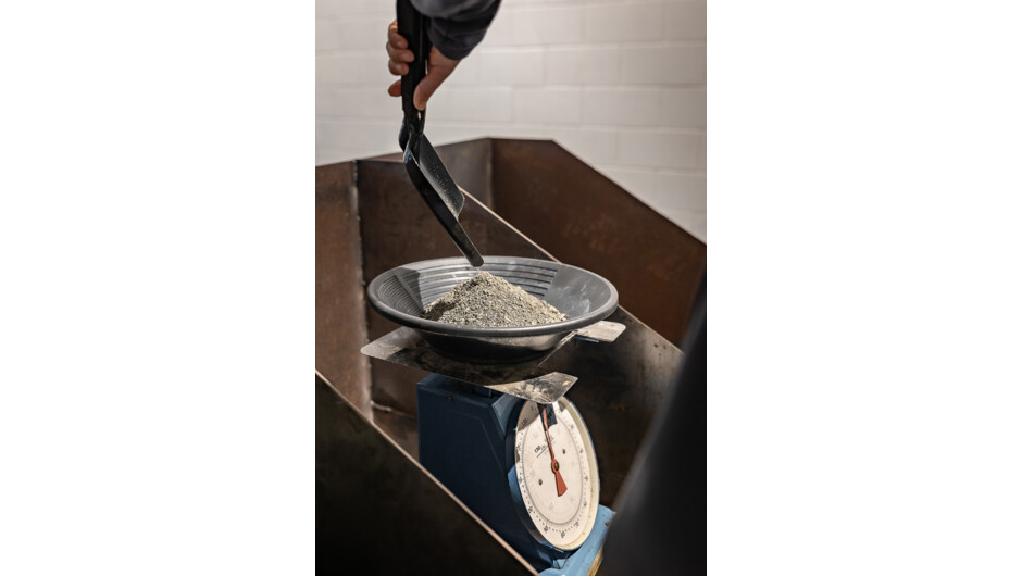 Weigh your own paydirt.