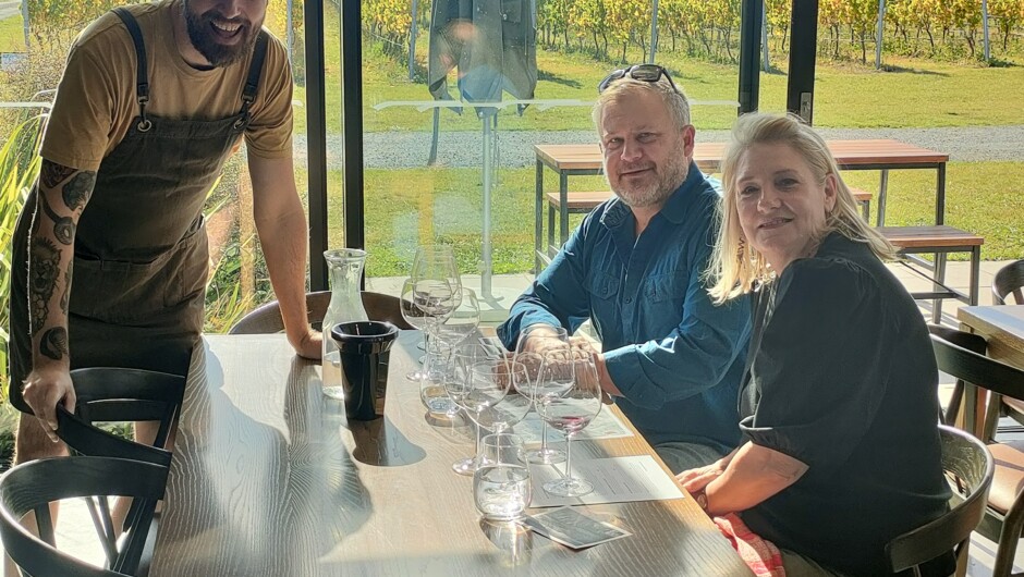 Couple tasting retreat