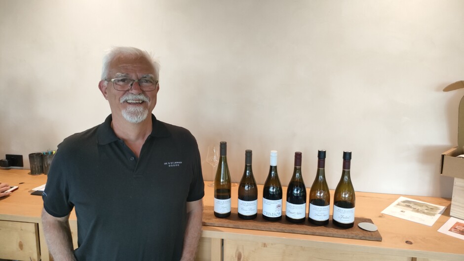 A captivating wine line up