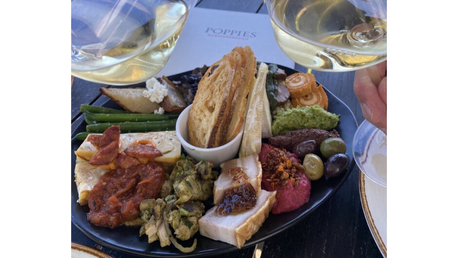 Vineyard platter lunch