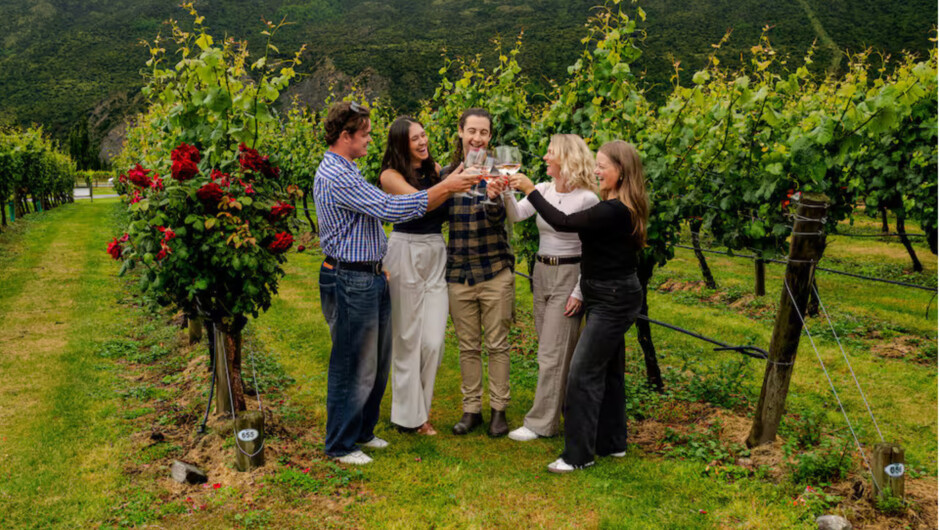 Be out there, amongst the vines.