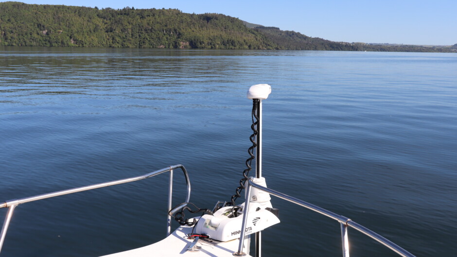 The Minn kota in action