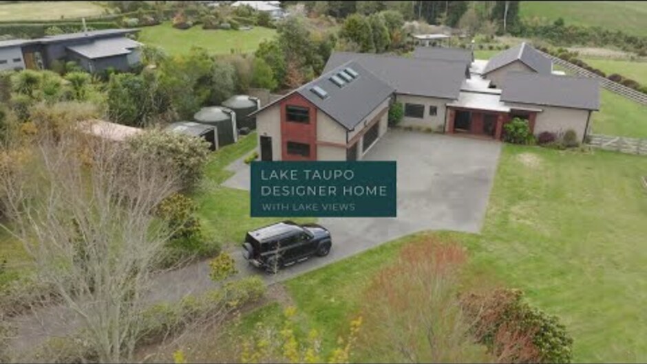 Lake Taupō Luxury Home + Hideaway Apartment
