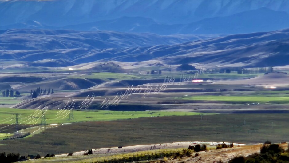 View East towards Mt St Bathans