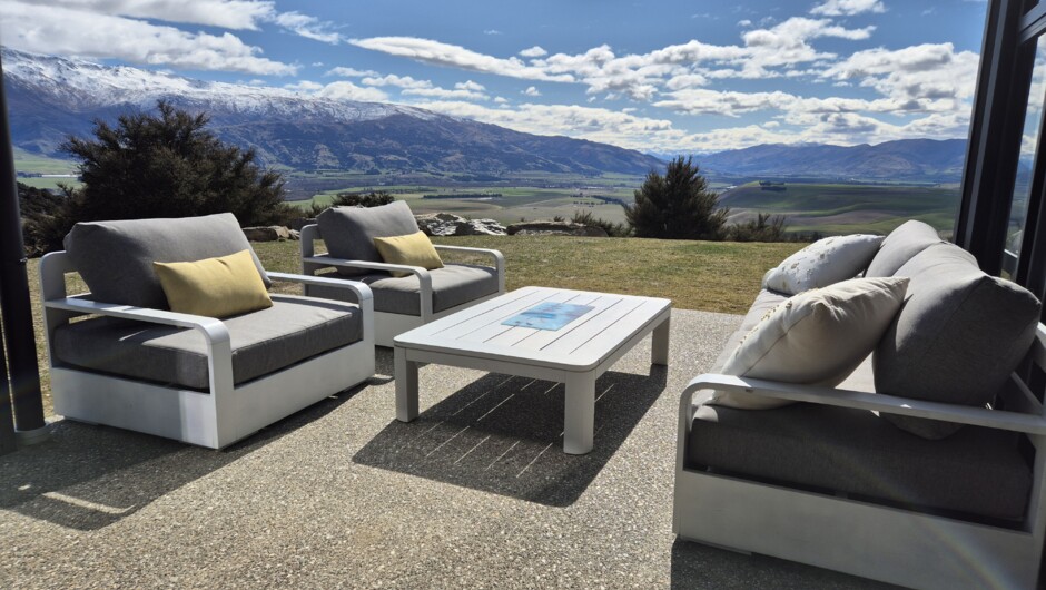 Private outdoor seating