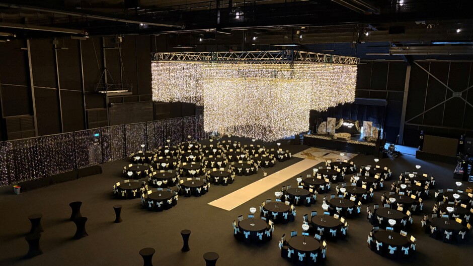 Wedding in the Convention Centre venue space