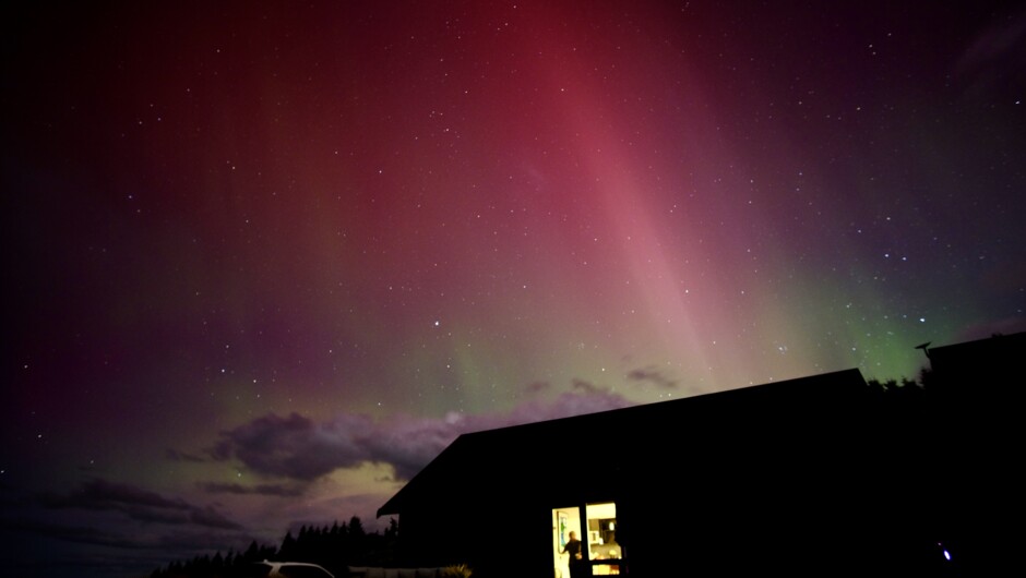 Aurora Australis over the Guest Suite
