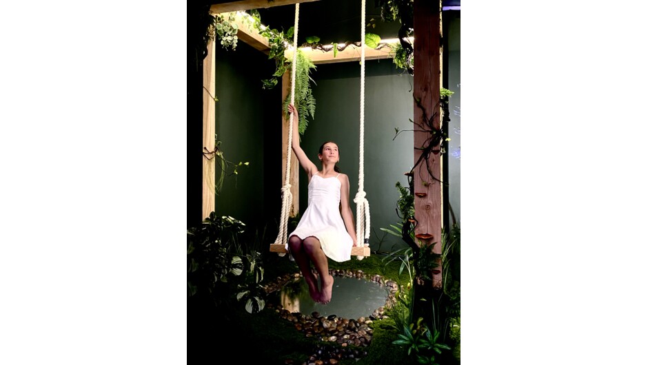 Our forest swing is beautiful setting for photos or just taking a moment to enjoy the tranquillity.