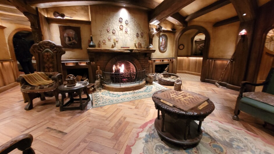Inside Hobbit House