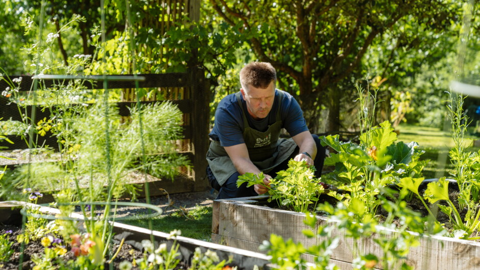 Kitchen Garden at Stonefly Lodge