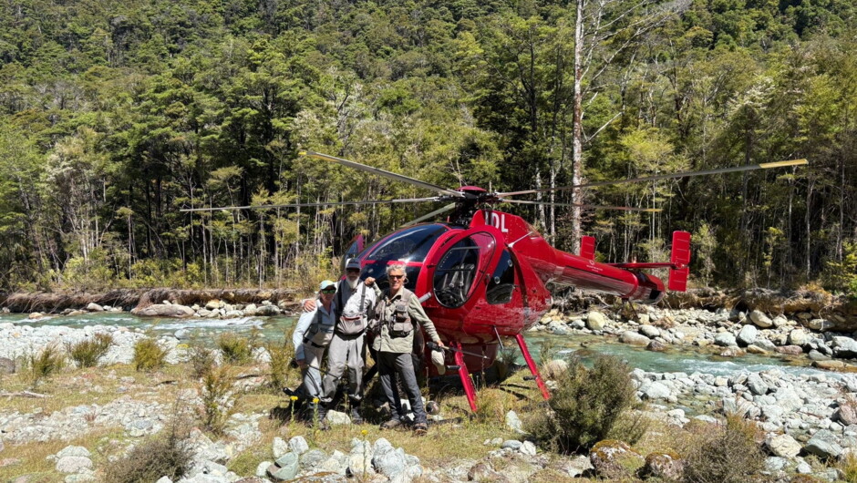 Backcountry Heli-Fishing in 1 million acres of Wilderness at Stonefly Lodge