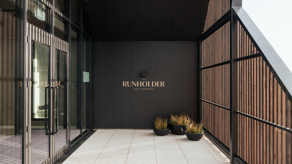 The Runholder Entrance