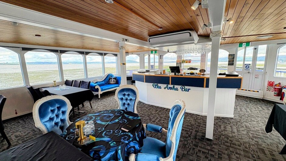 Lower Deck dining area - Lakeland Queen