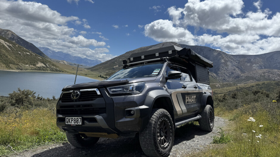 Out exploring the lakes of New Zealand