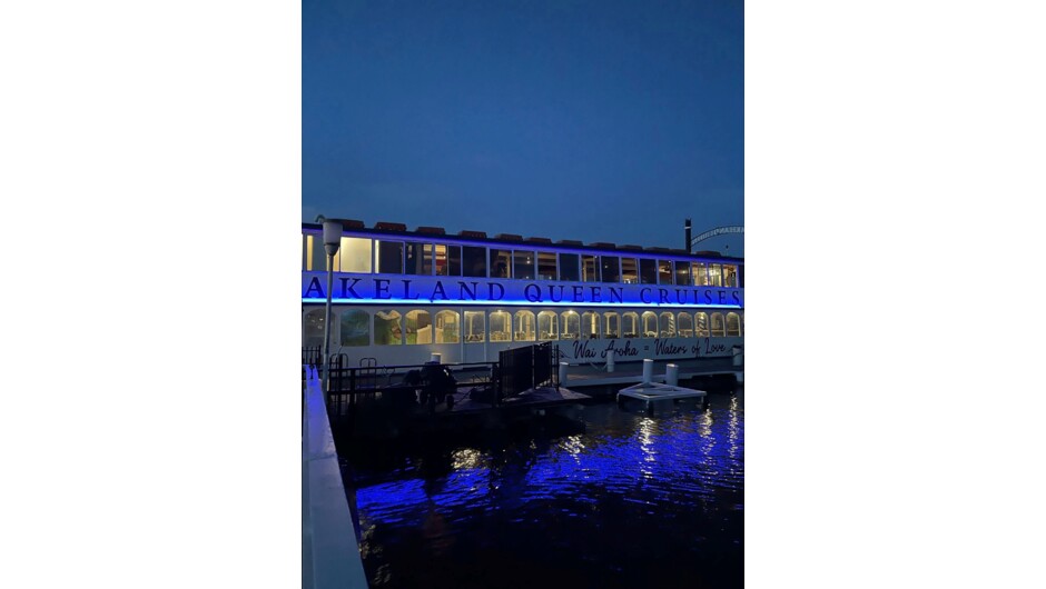 Lakeland Queen at night