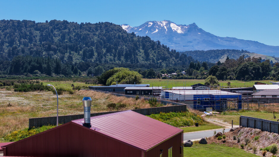 Ruapehu Distillery beneath Mt Ruapehu