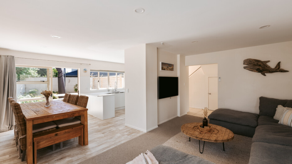 Dining and Living area