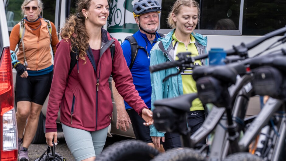 Arriving at the start