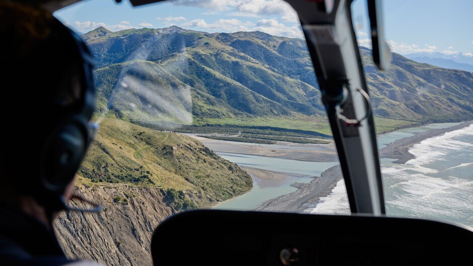 Kaikoura Whale Watching from Christchurch- Garden City Helicopters