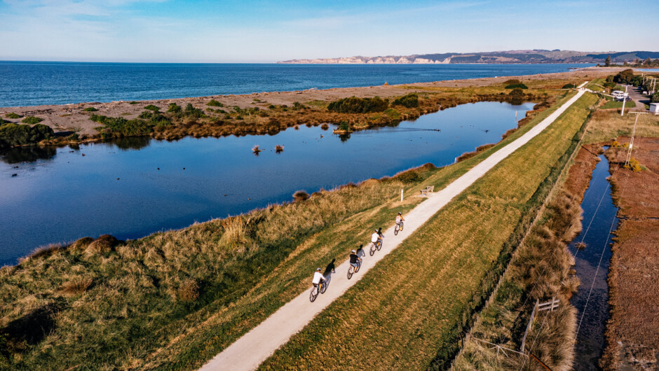 Cruise the coastal cycleways