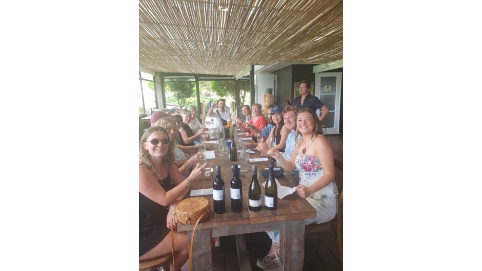 Postage Stamp - Wine Tasting