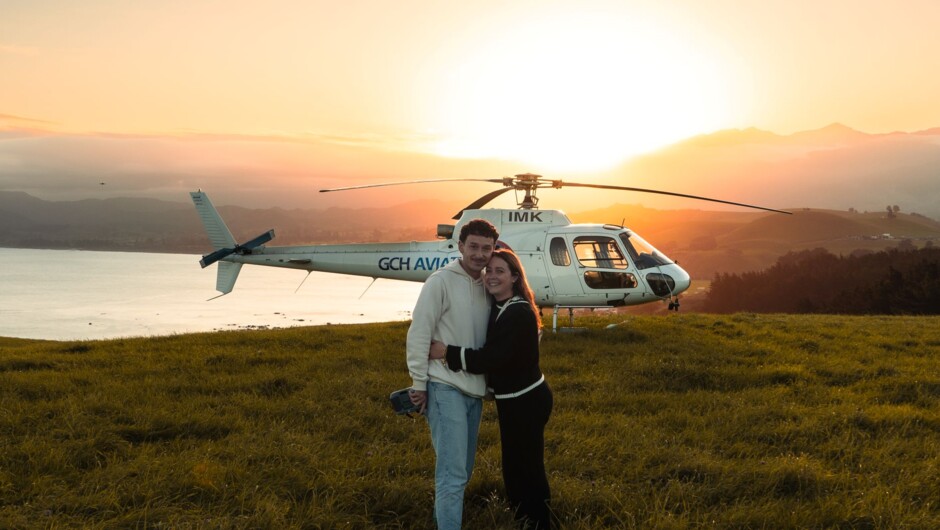 Romantic mountain flights - Heli picnic