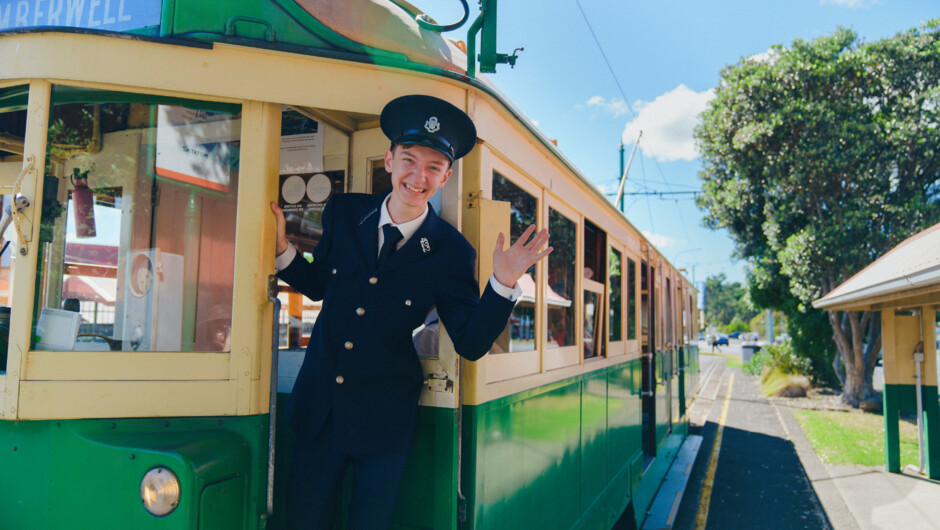 Take a ride on one of MOTAT's operational heritage trams along the Western Springs Tramway joining the two MOTAT locations.