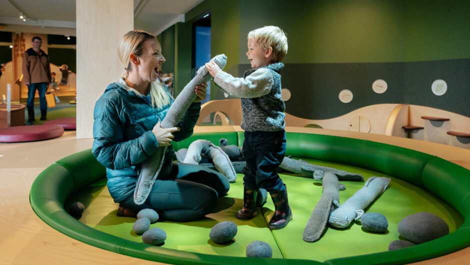 Explore Te Tumu our under 5's play space.