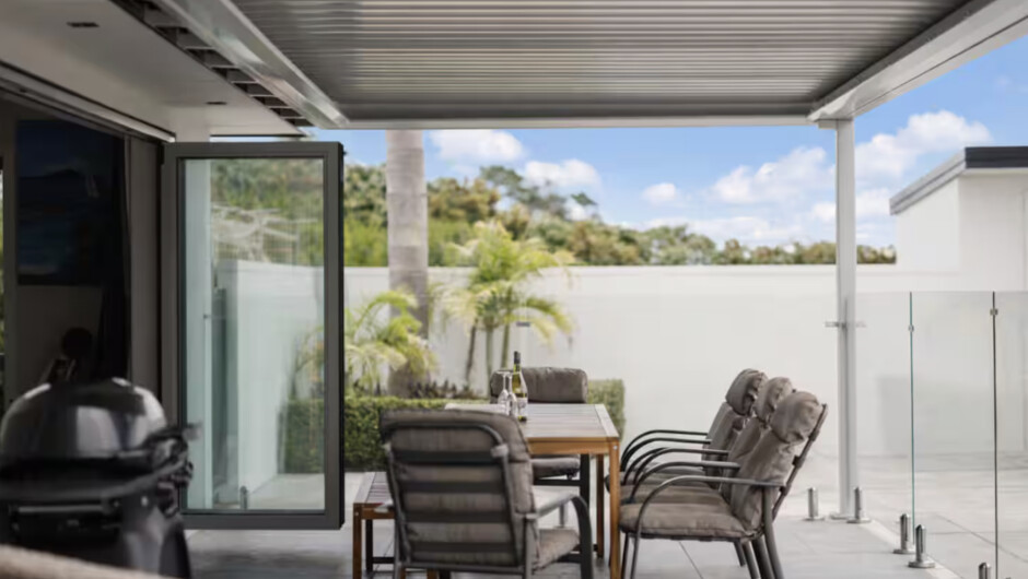 Patio with BBQ