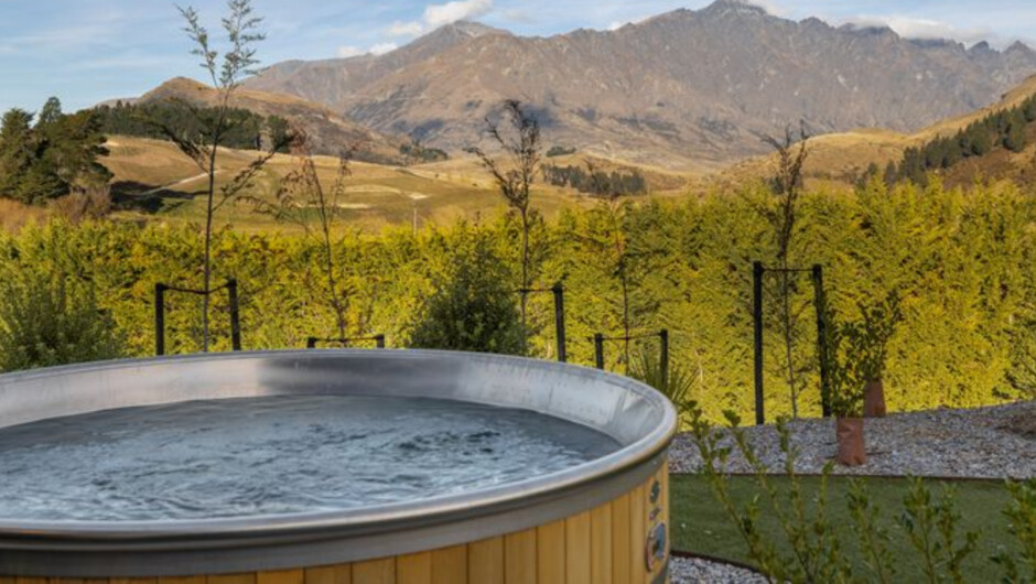 Spa with stunning views