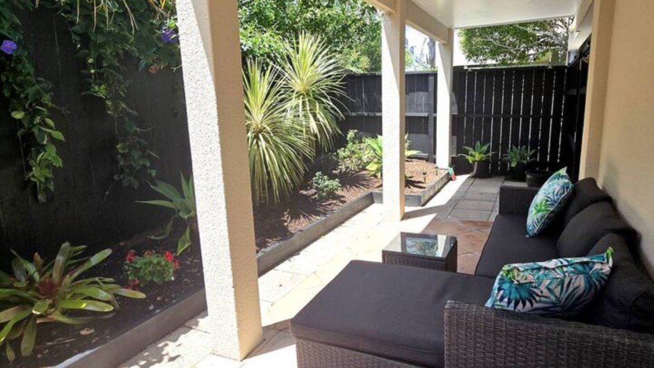 Private courtyard