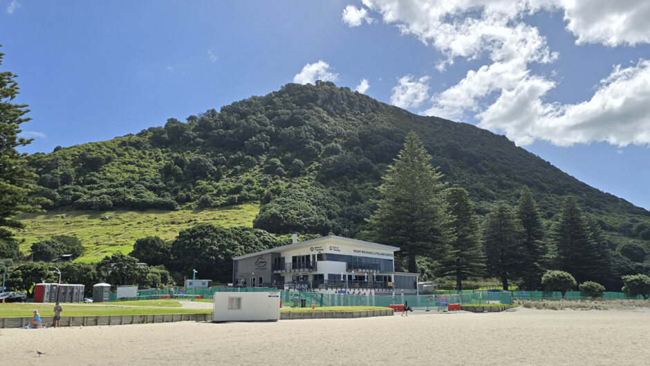 Golden sands of Mt Maunganui
