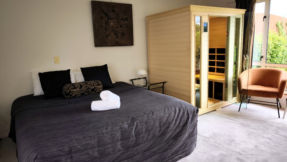 Lodge Ensuite - featuring Infrared Sauna