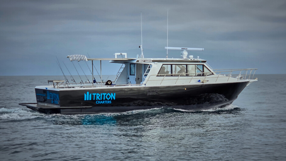 Our 40ft Launch - fully equipped with high tech