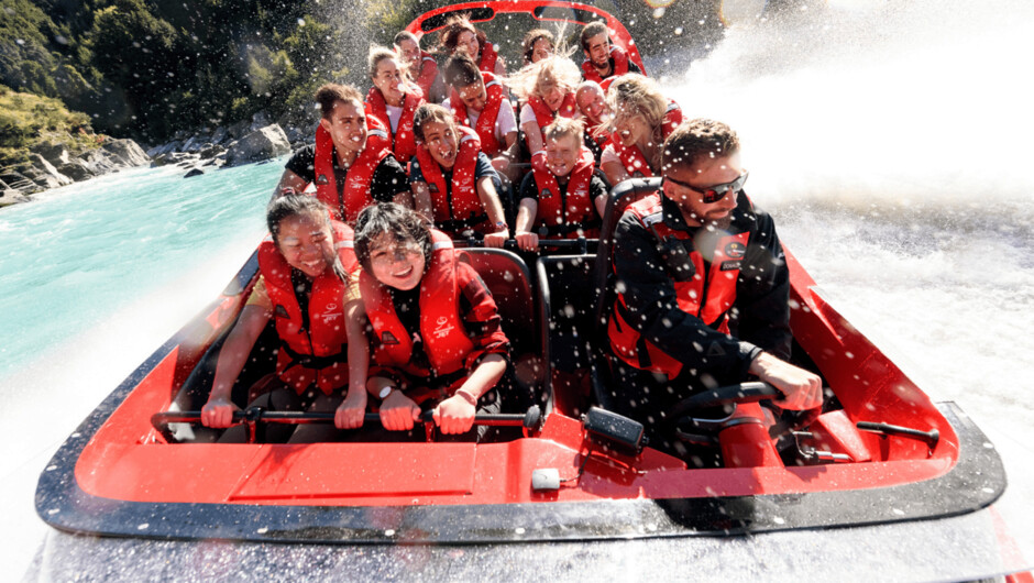 360 spins through the famous Shotover Canyon.