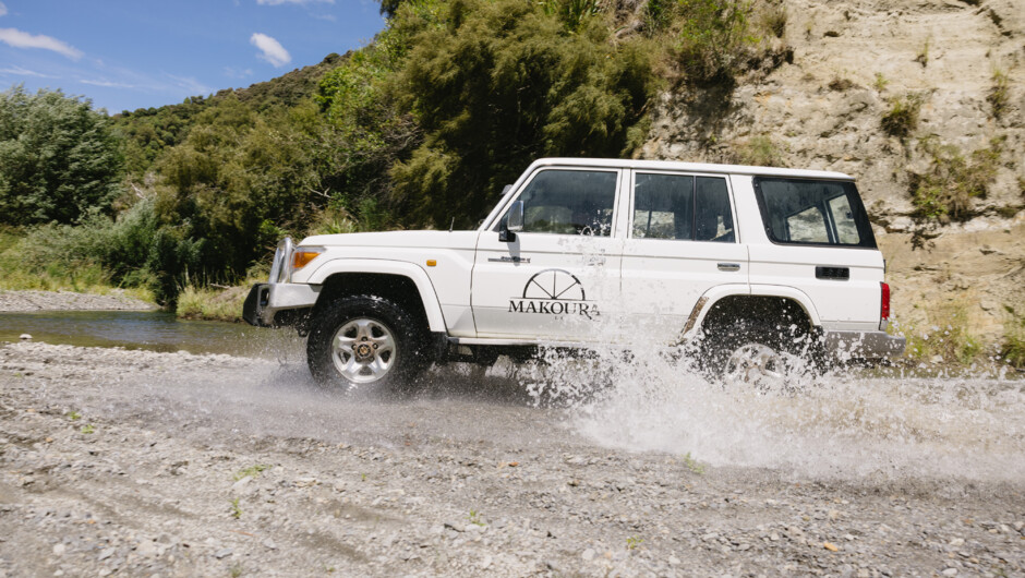 4x4-self-drive at Makoura Lodge.