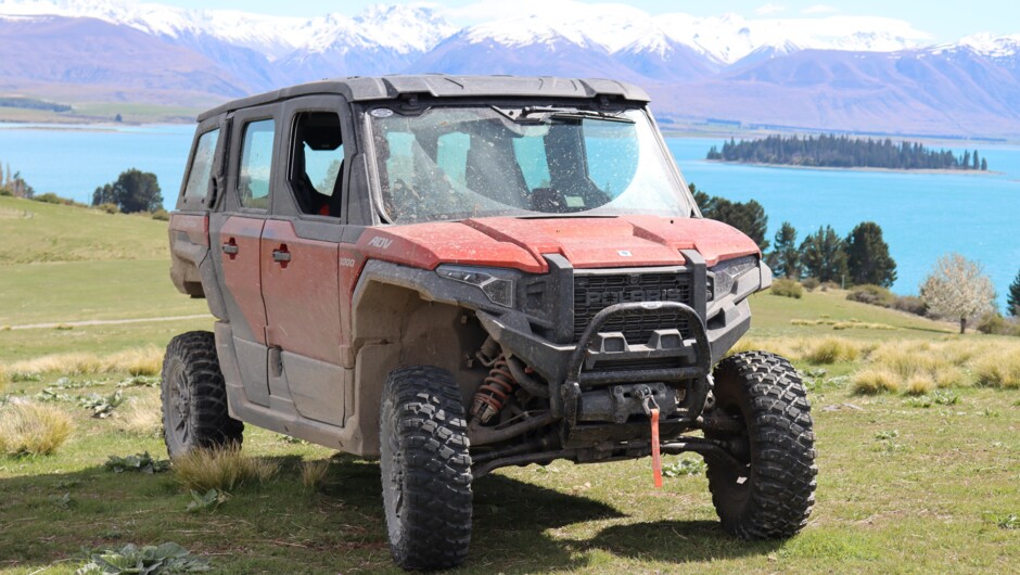The Polaris Expedition 5-seat ATV