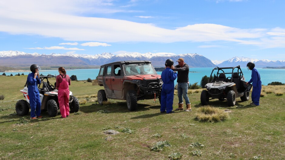 Tour with Lake Tekapo