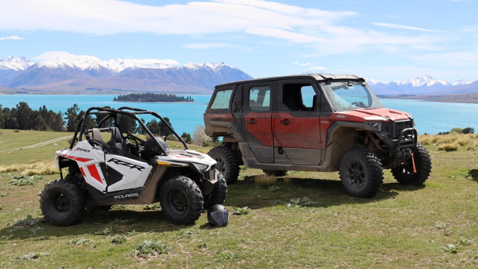 Lead vehicle and ATV