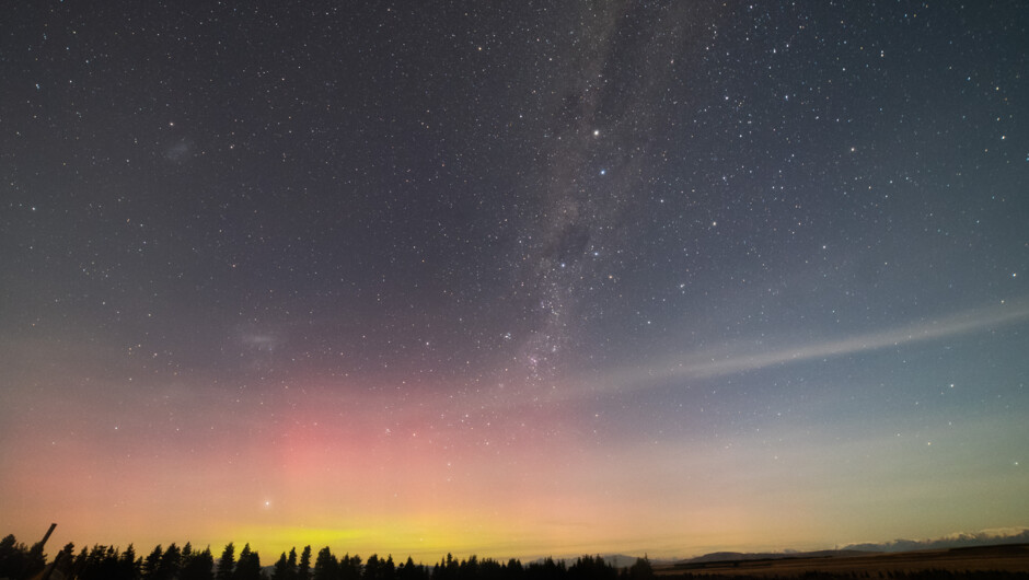 Milky Way &amp; Aurora