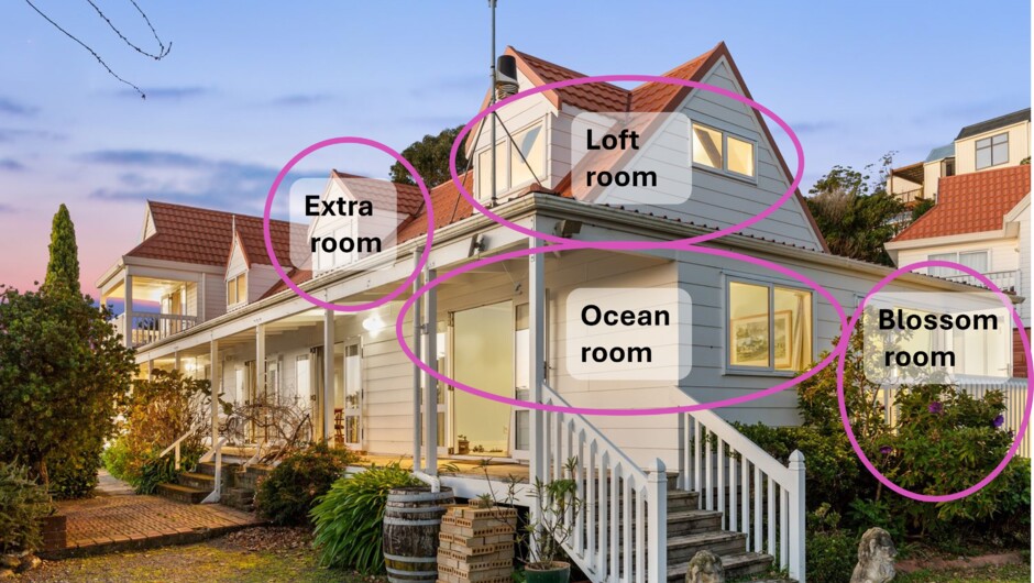 We have 3 queen rooms and an extra single room