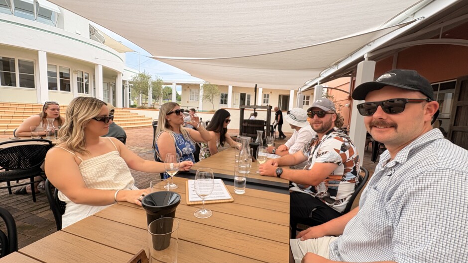 Tasting at Te Mata Estate