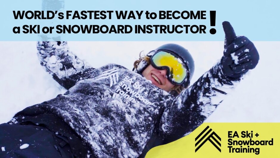 Worlds fastest way to become a ski or snowboard instructor | EA Ski &amp; Snowboard
